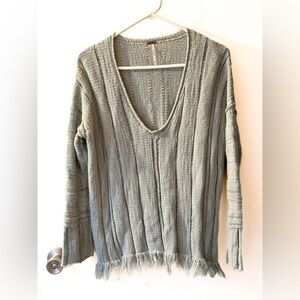 Free People V-Neck Sweater